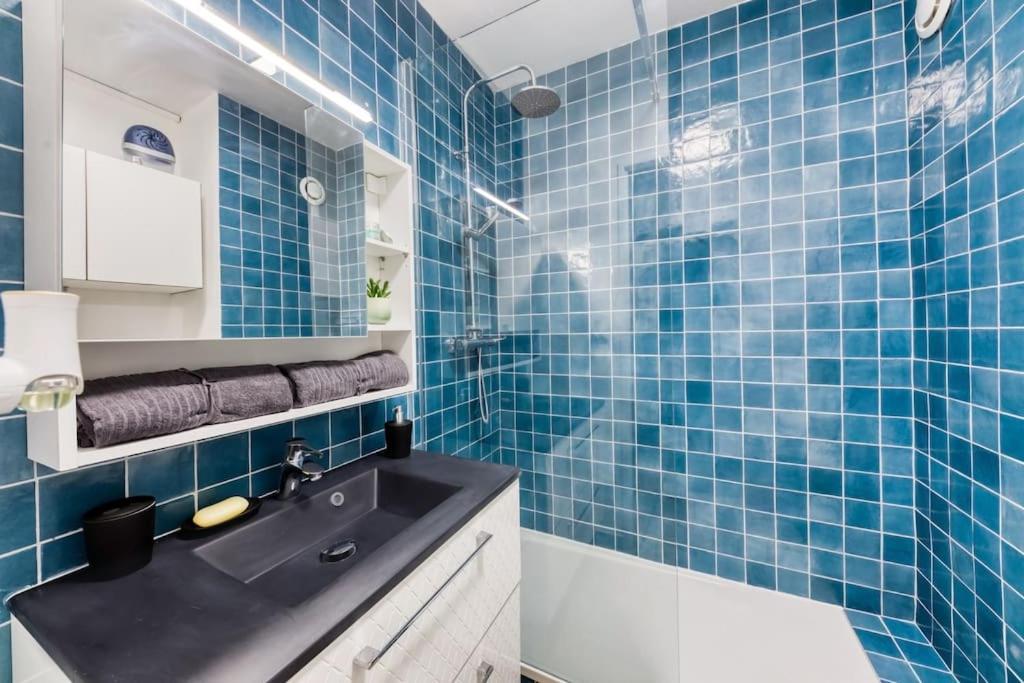 Studio Vue Direct Sur Le Port De Cergy, Parking Prive Gratuit Exteriör bild