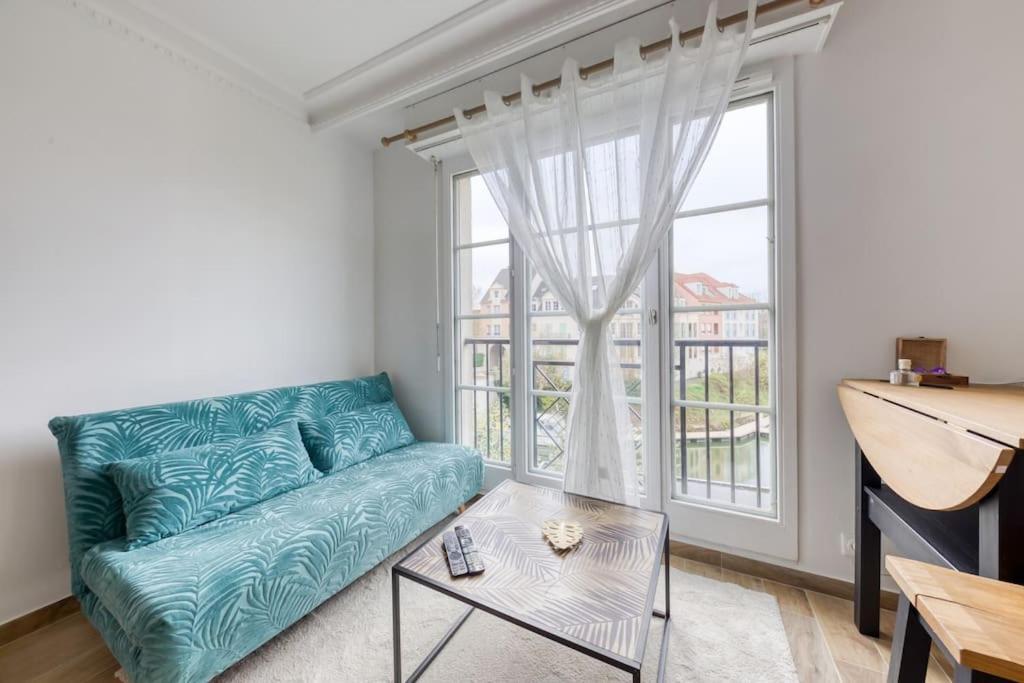 Studio Vue Direct Sur Le Port De Cergy, Parking Prive Gratuit Exteriör bild